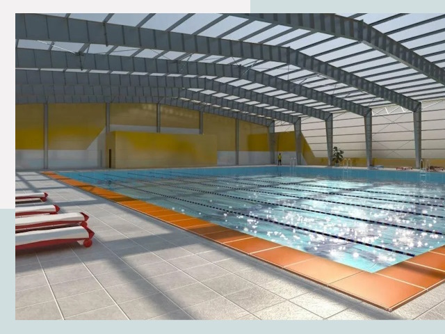 Строительство крытых бассейнов в Конаково