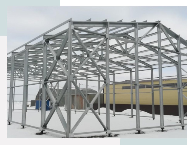 Каркасные ангары в Конаково