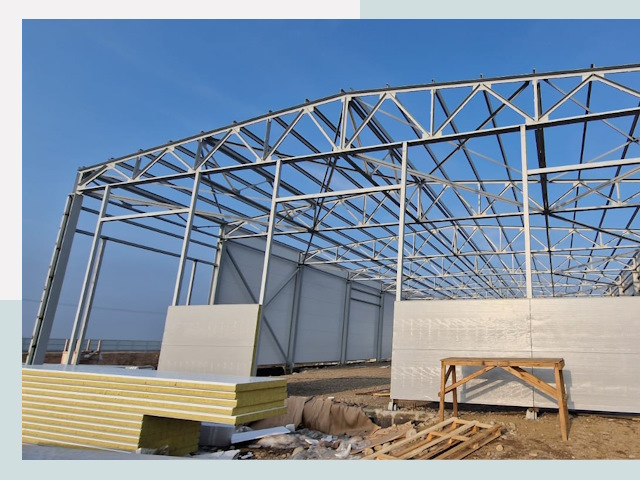 Утепленные ангары в Конаково от 608 руб. за м²