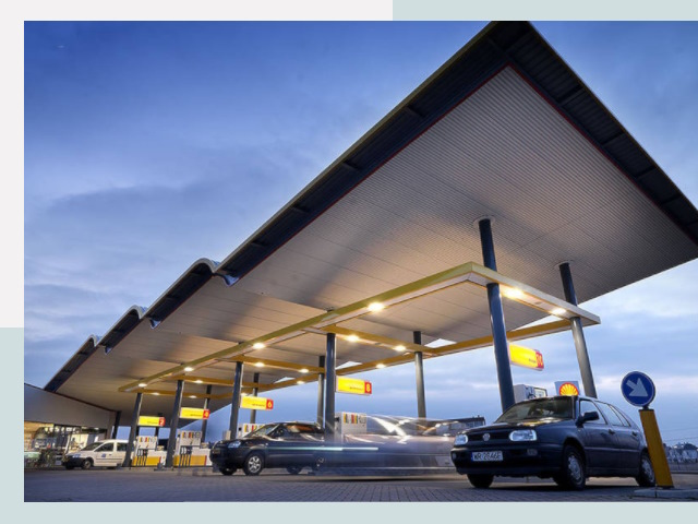 Навесы для АЗС в Конаково от 608 руб. - Защита и комфорт