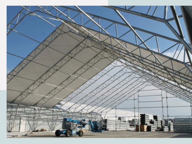 Каркасно-тентовые сооружения от СтальСтрой-Кнк по цене 608 руб.