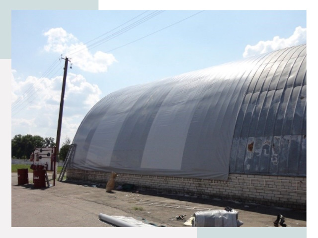 Ремонт ангаров в Конаково