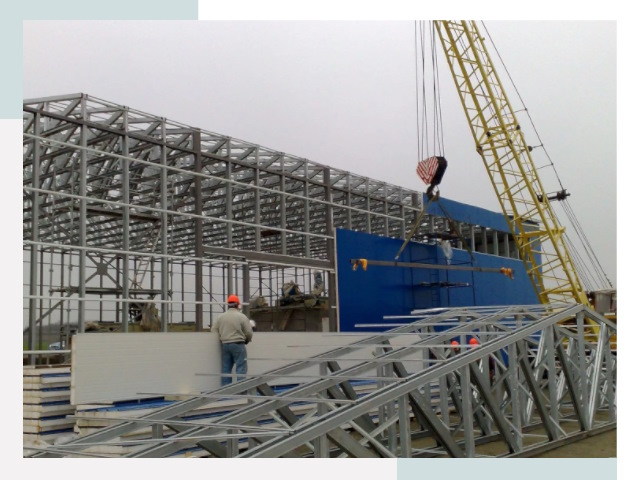 Монтаж ангаров в Конаково