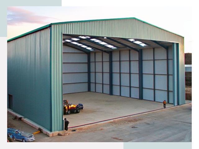 Строительство ангаров в Конаково