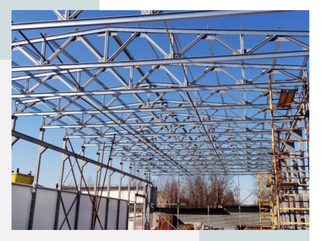 Металлокаркасы для складов в Конаково